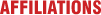 AFFILIATIONS